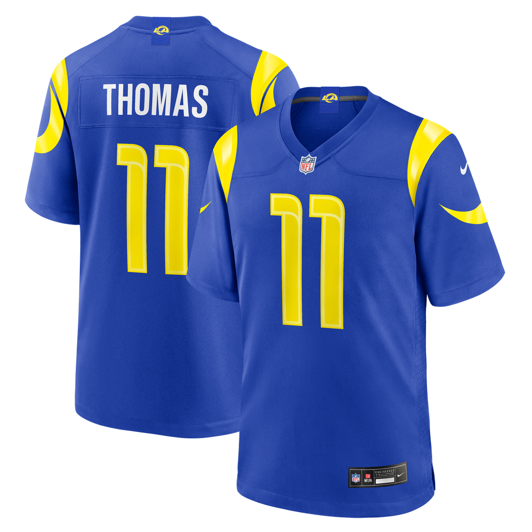 Los Angeles Rams Keir Thomas Nike Royal Team Game Jersey