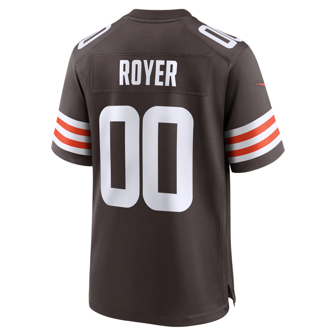 Cleveland Browns Joe Royer Nike Brown Game Jersey