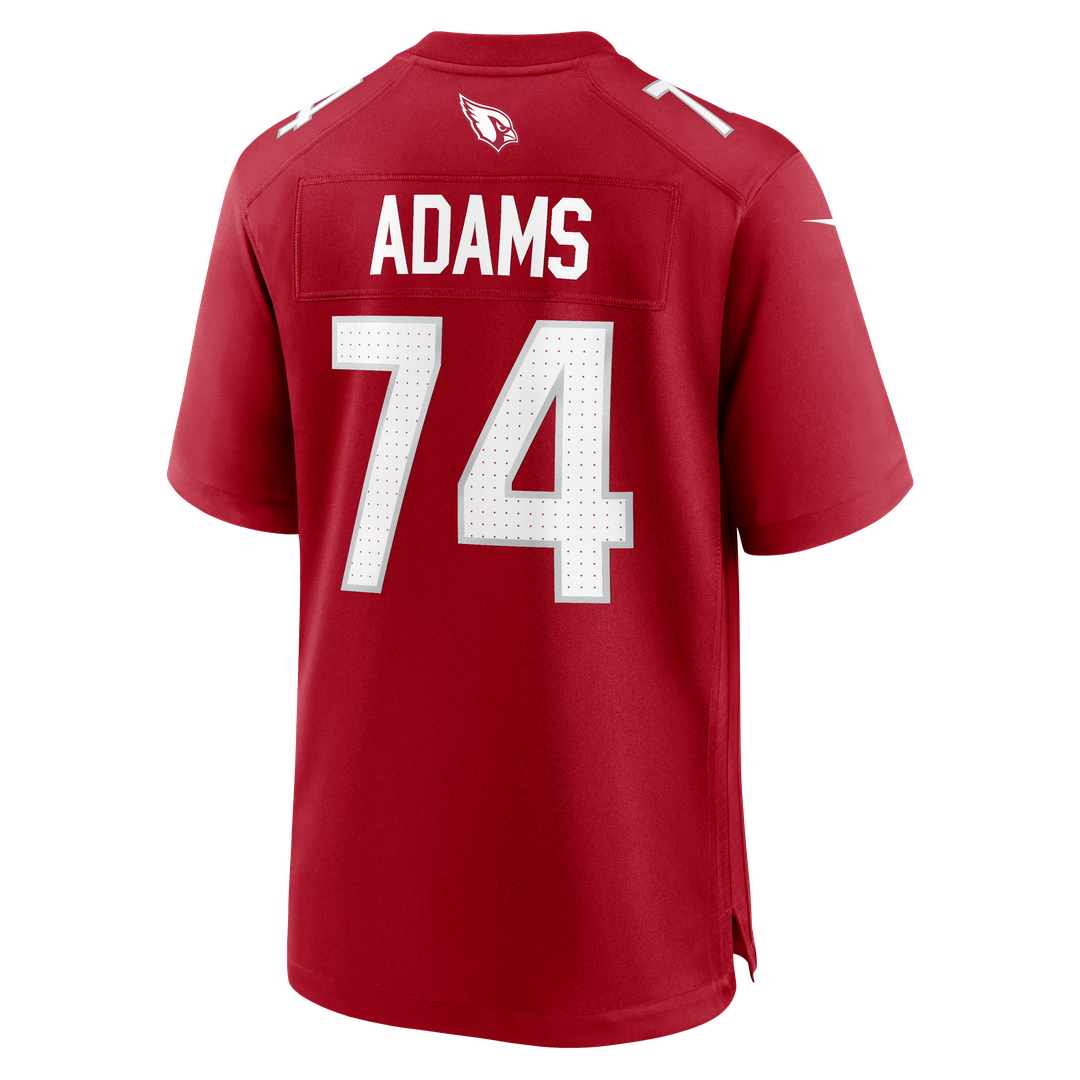 Arizona Cardinals Isaiah Adams Nike Cardinal Team Game Jersey