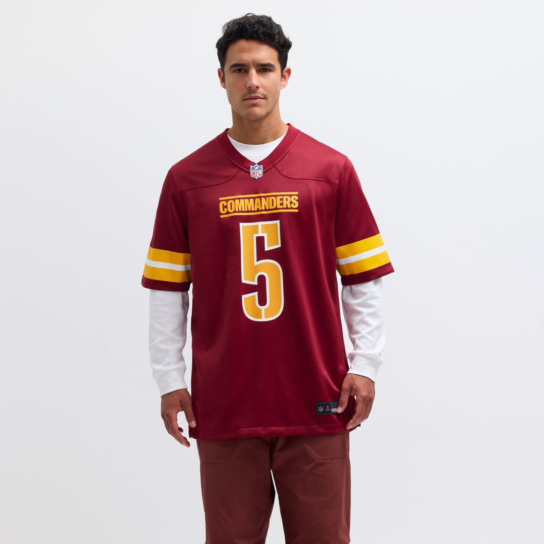 Washington Commanders Jayden Daniels Nike Burgundy Player Game Jersey