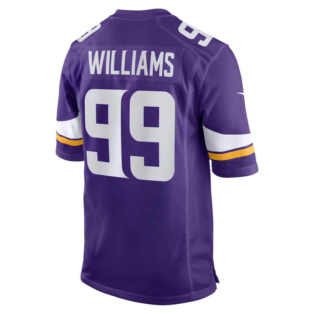 Minnesota Vikings Elijah Williams Nike Purple Team Game Jersey