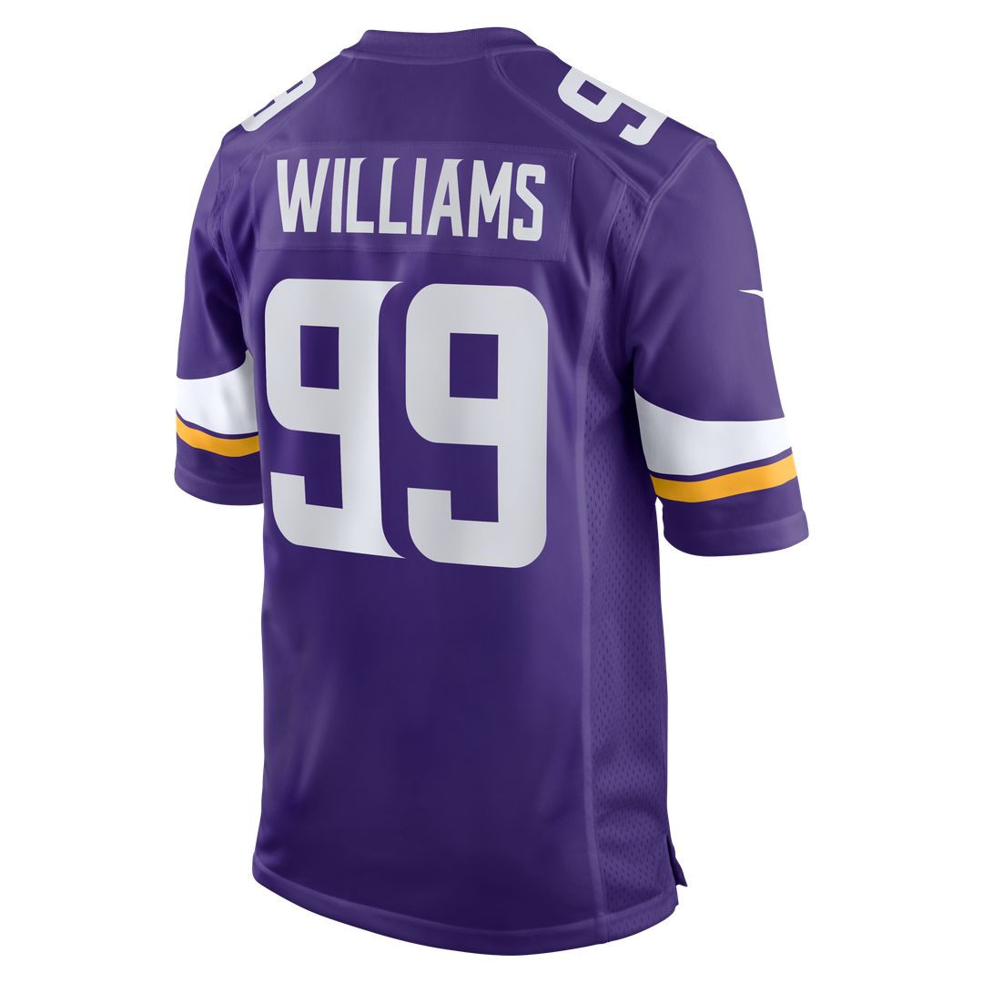 Minnesota Vikings Elijah Williams Nike Purple Team Game Jersey