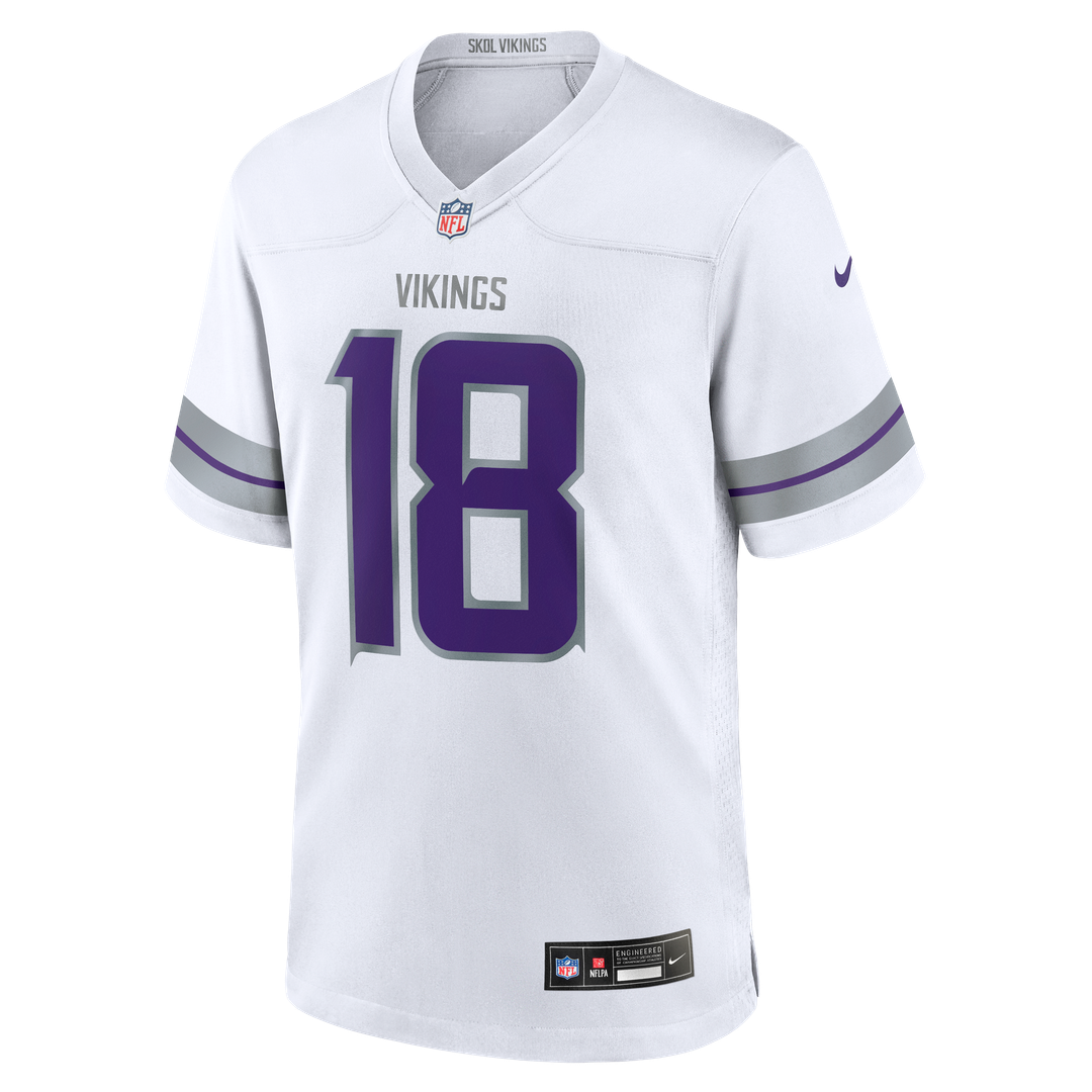 Minnesota Vikings Justin Jefferson Nike Purple Classic Player Game Jersey