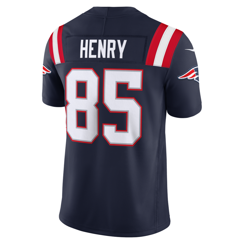 New England Patriots Hunter Henry Nike Navy Team Vapor F.U.S.E. Stitched Limited Jersey