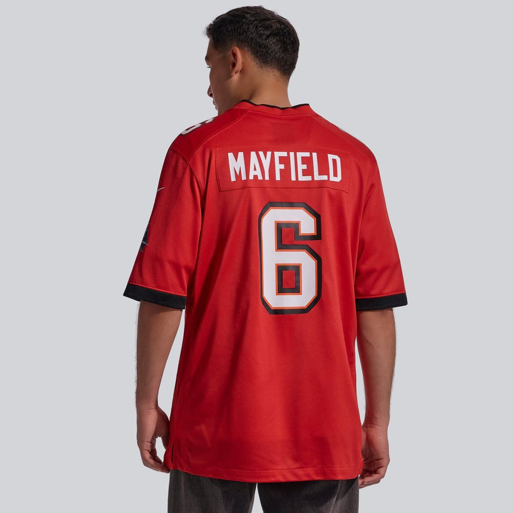 Tampa Bay Buccaneers Baker Mayfield Nike Orange Throwback Game Jersey