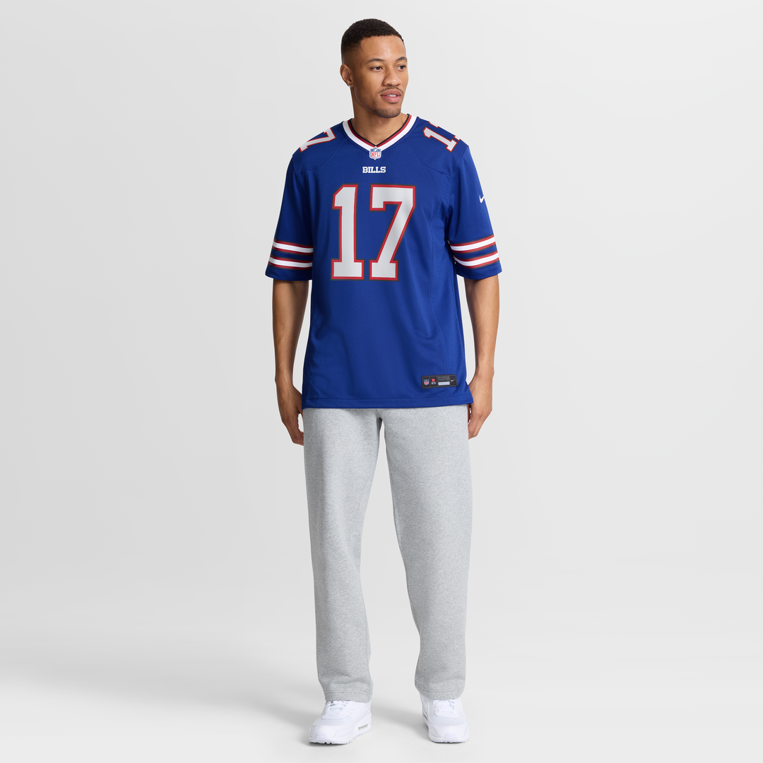 Buffalo Bills Josh Allen Nike Gray Nickel City Game Jersey