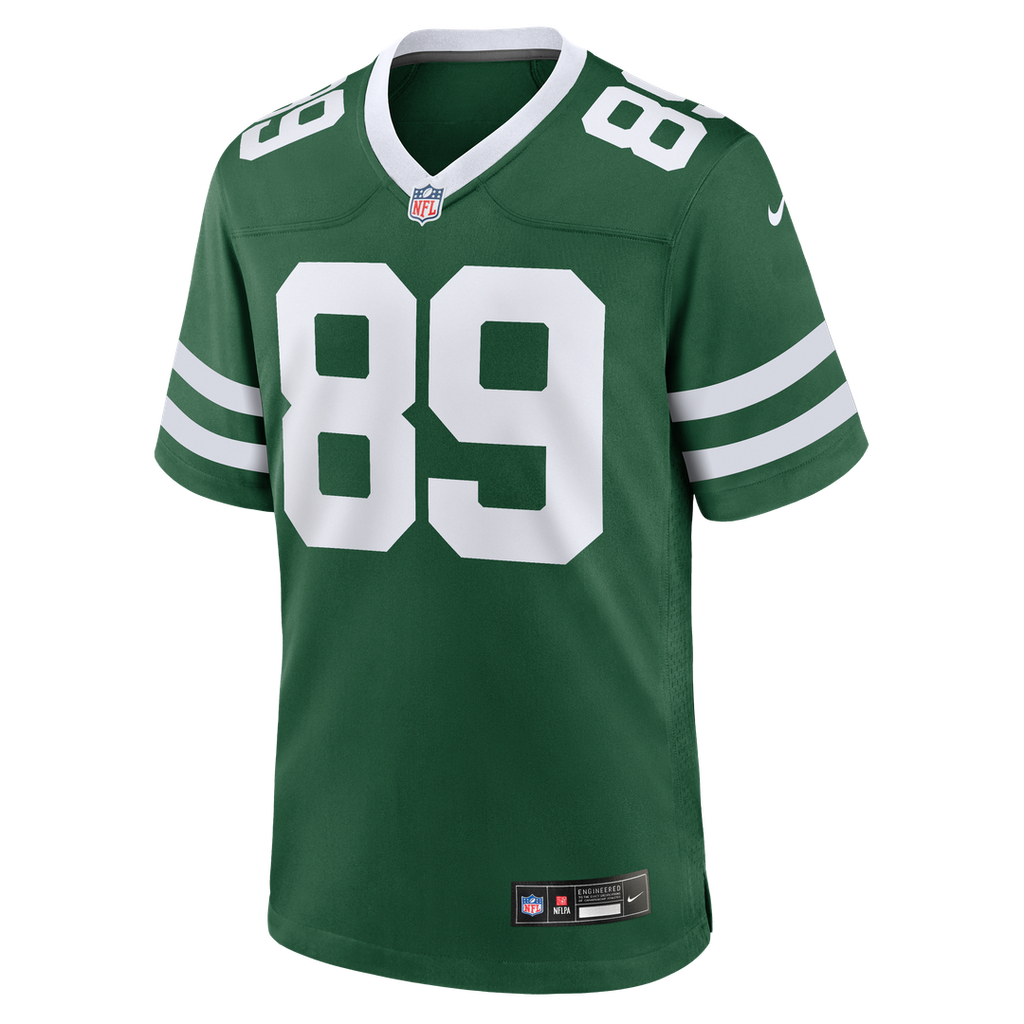 New York Jets Jeremy Ruckert Nike Legacy Green Team Game Jersey