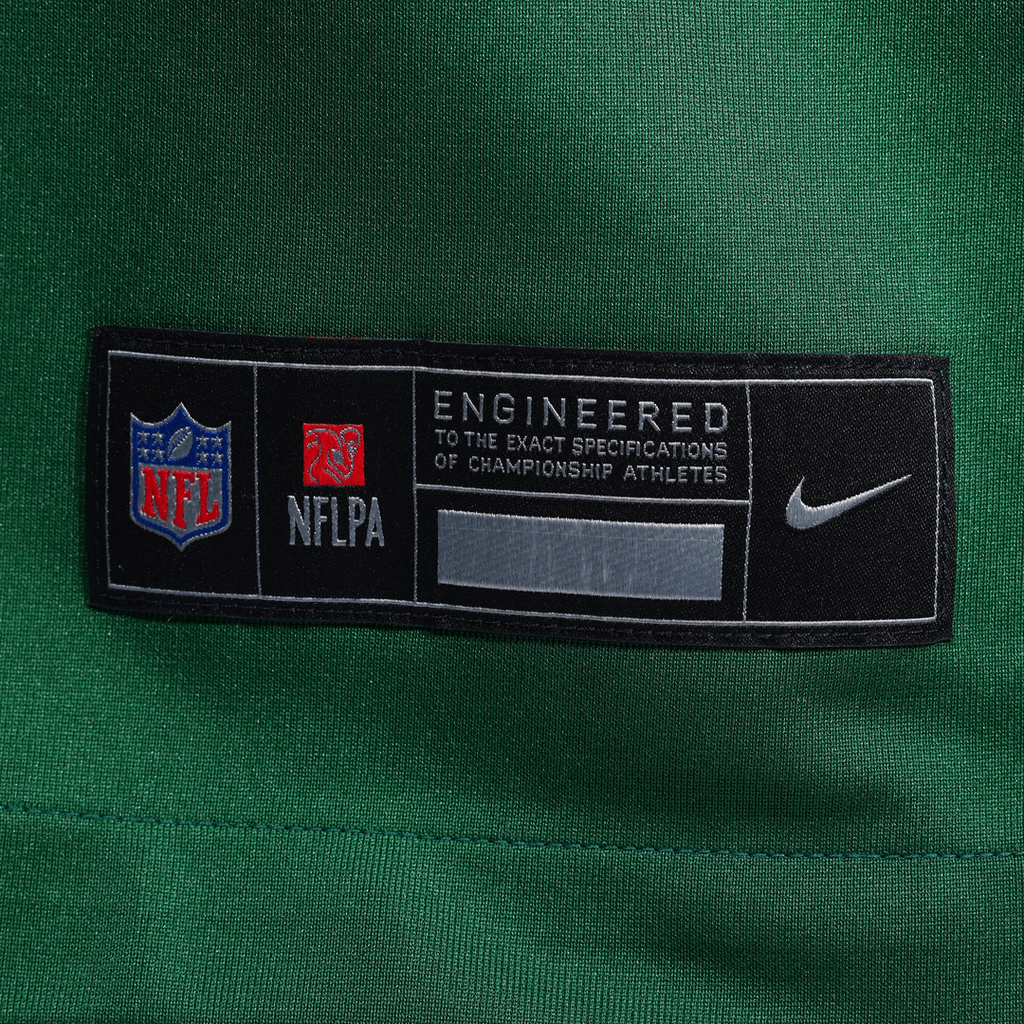 New York Jets Adonai Mitchell Nike Legacy Green Team Game Jersey