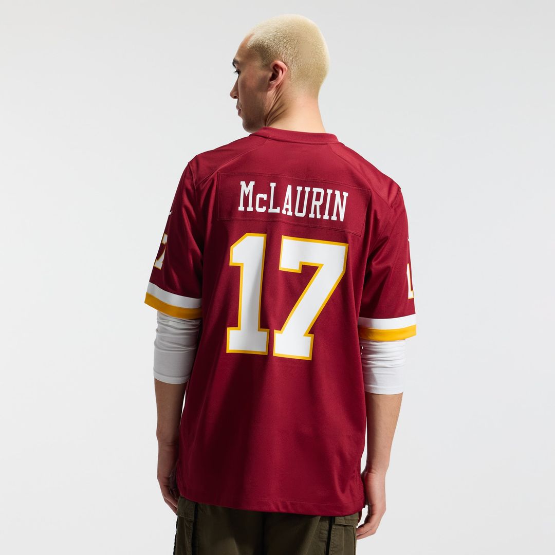 Hail Raiser Washington Commanders Terry McLaurin Nike Black Alternate Game Jersey