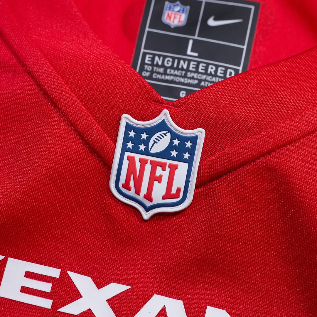 Houston Texans Derek Stingley Jr. Nike Red Alternate Game Jersey
