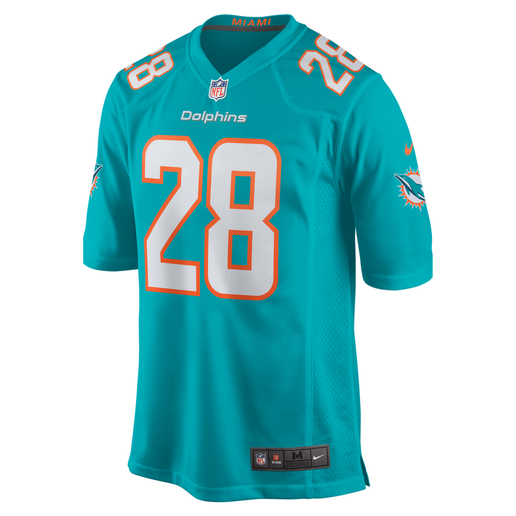 Miami Dolphins De'Von Achane Nike Aqua Player Game Jersey