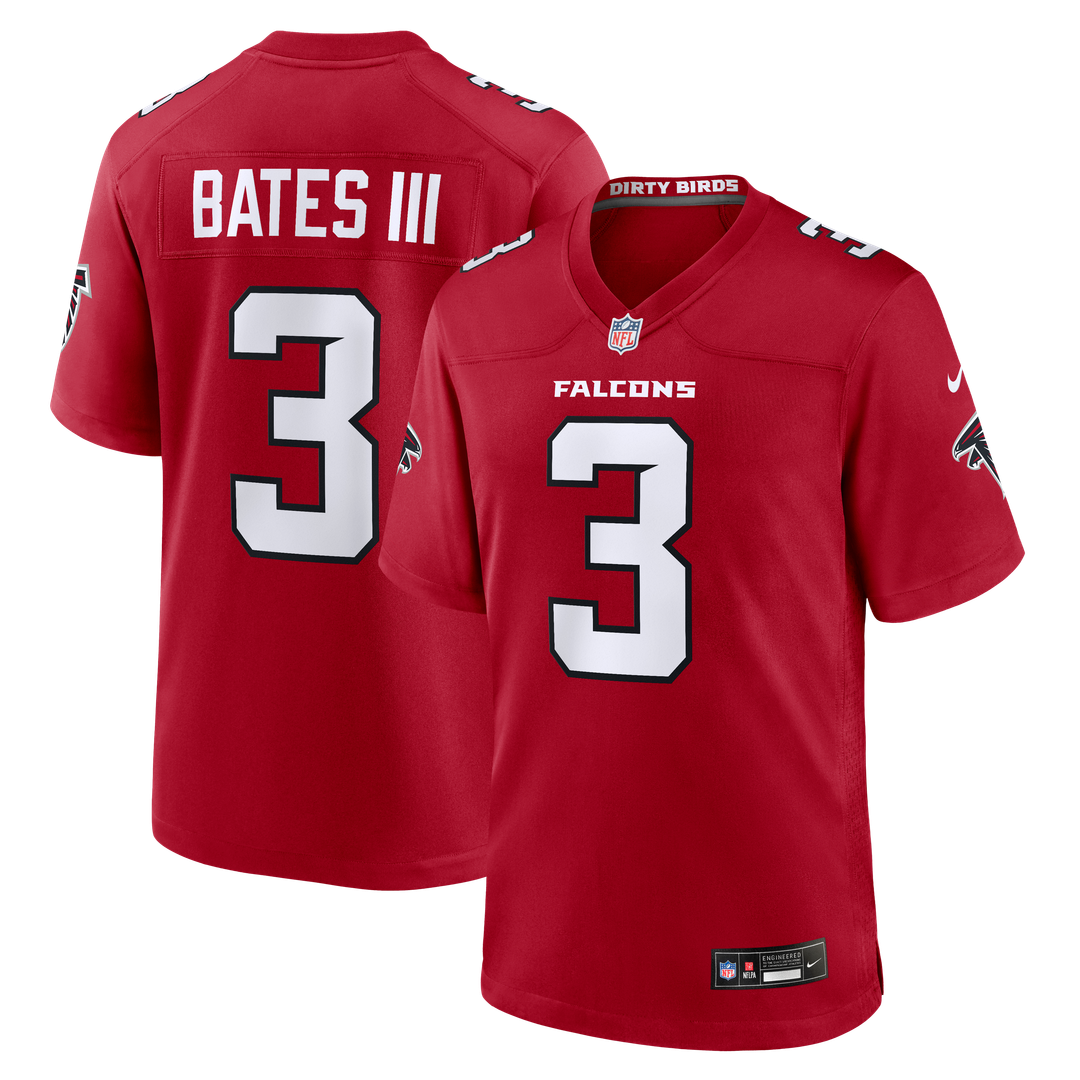 Atlanta Falcons Jessie Bates III Nike Red Game Jersey