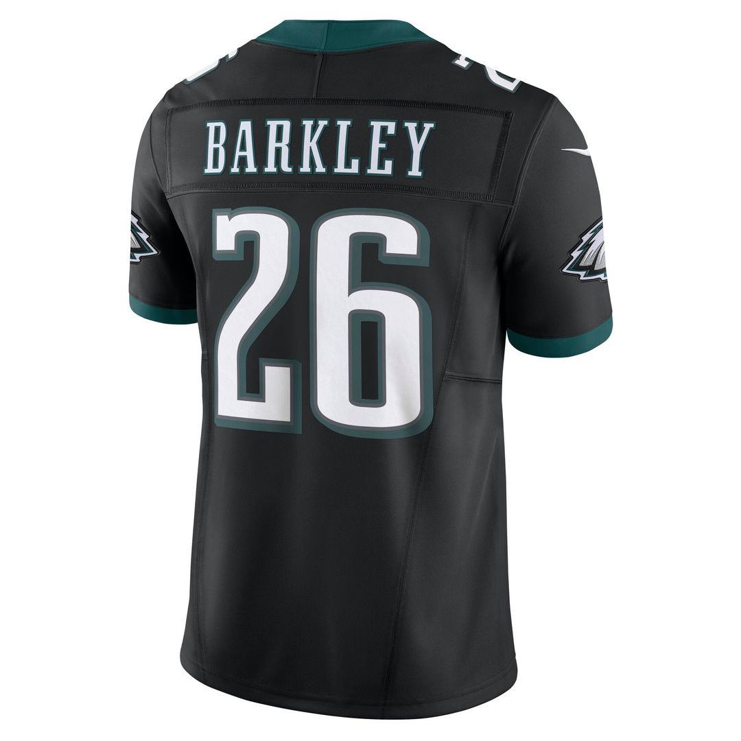 Philadelphia Eagles Saquon Barkley Nike Midnight Green Vapor F.U.S.E. Limited Jersey