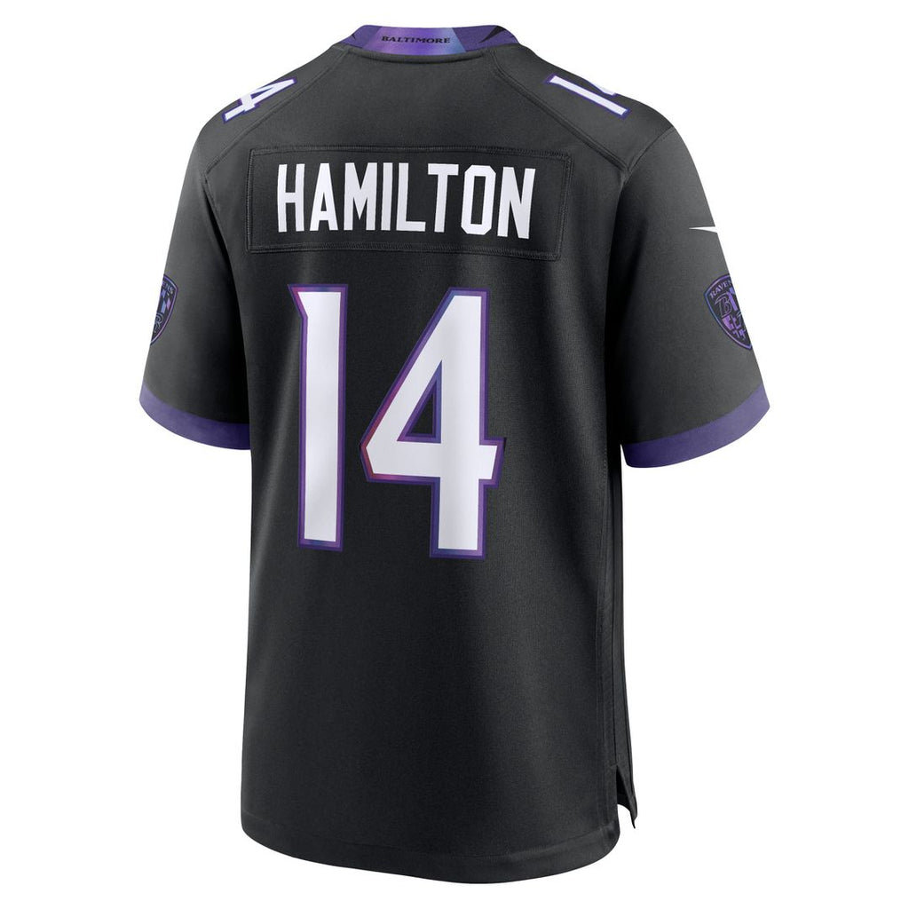 Baltimore Ravens Kyle Hamilton Nike Purple Alternate Game Jersey