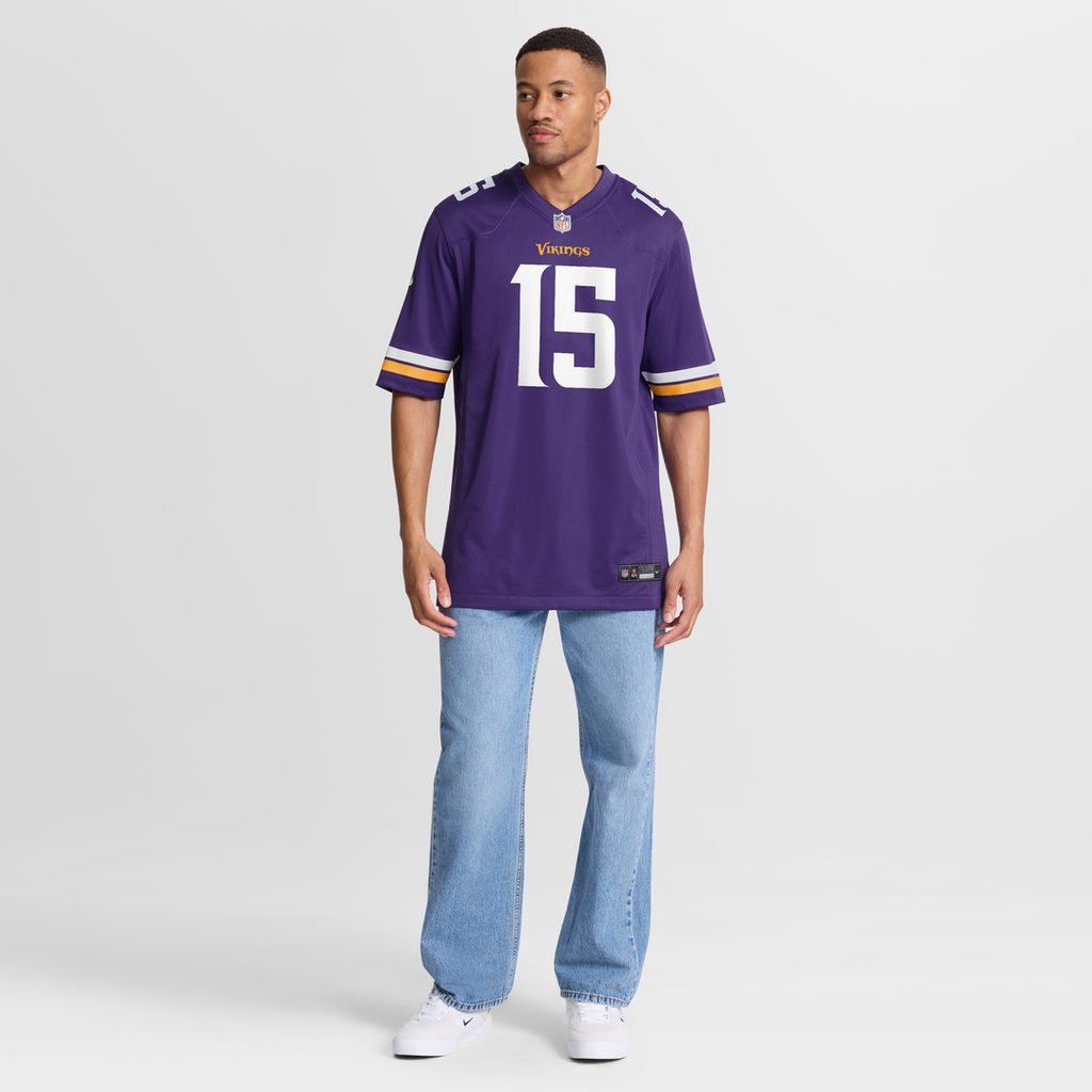 Minnesota Vikings Dallas Turner Nike Purple Player Game Jersey