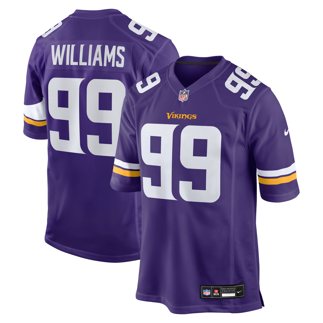 Minnesota Vikings Elijah Williams Nike Purple Team Game Jersey