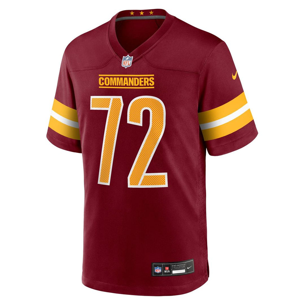 Washington Commanders Josh Conerly Jr. Nike Burgundy Team Game Jersey