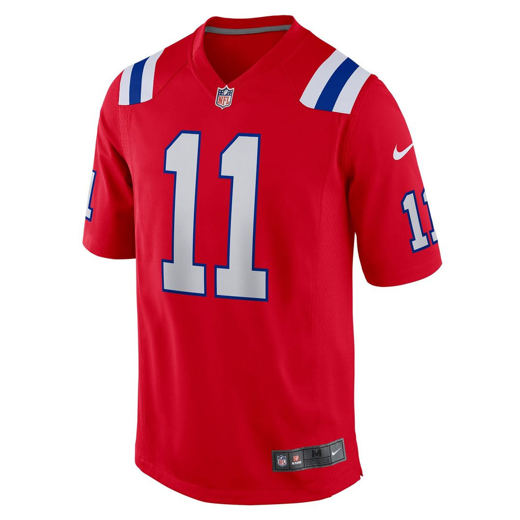 New England Patriots Drew Bledsoe Nike Navy Game Retired Player Jersey