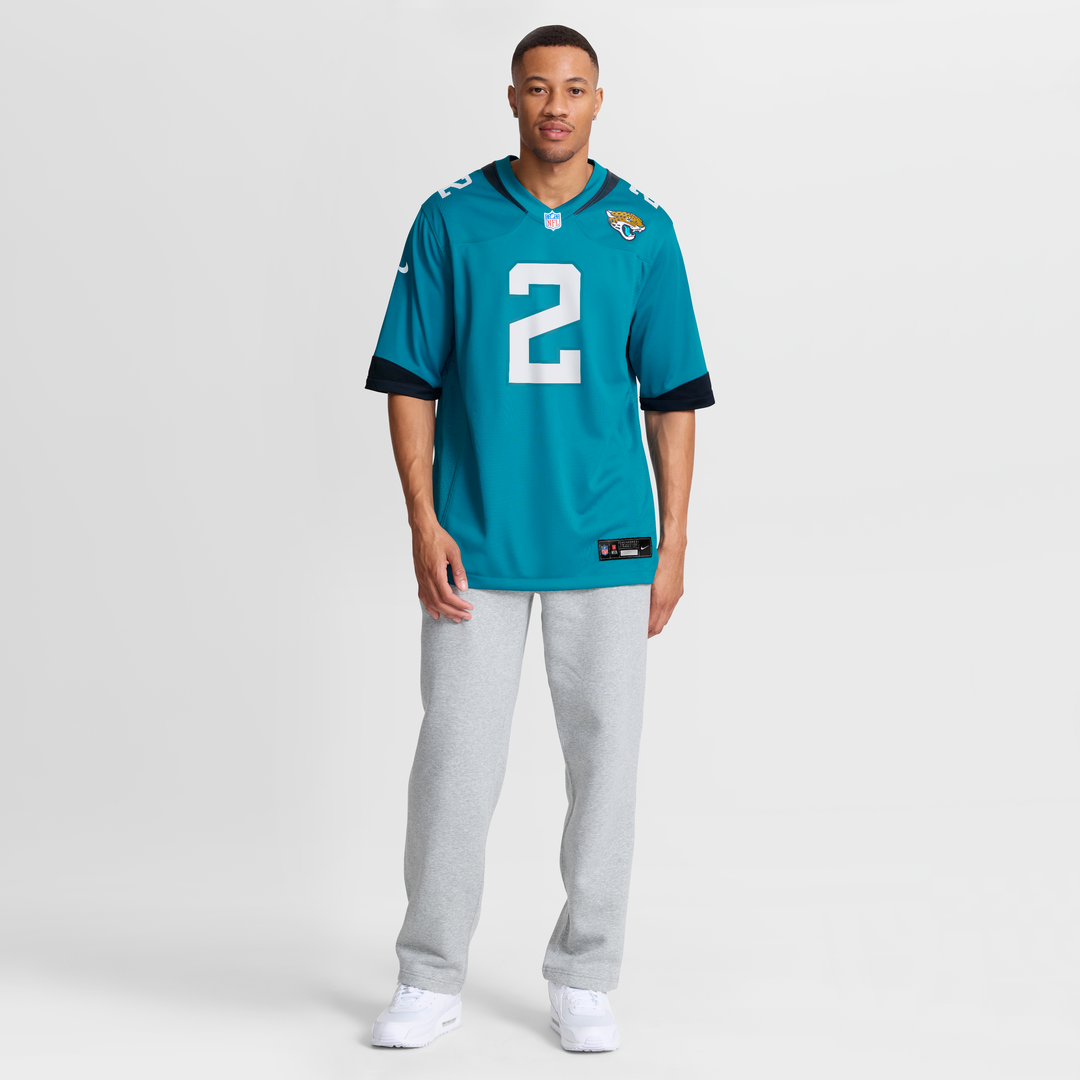 Jacksonville Jaguars Jourdan Lewis Nike Teal Team Game Jersey