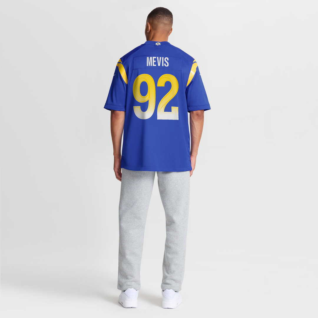 Los Angeles Rams Harrison Mevis Nike Royal Team Game Jersey