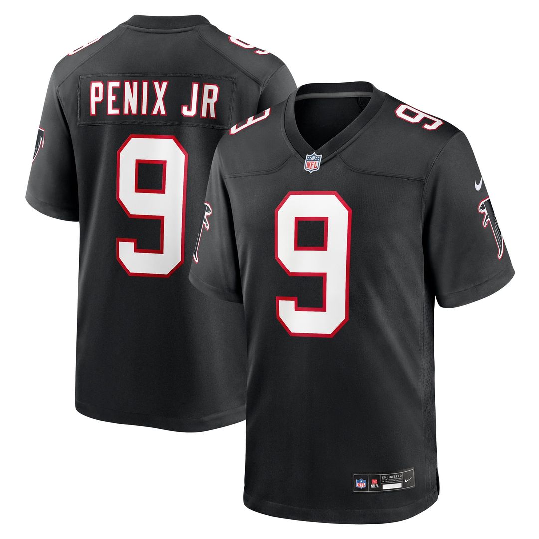 Atlanta Falcons Michael Penix Jr. Nike Red Game Jersey