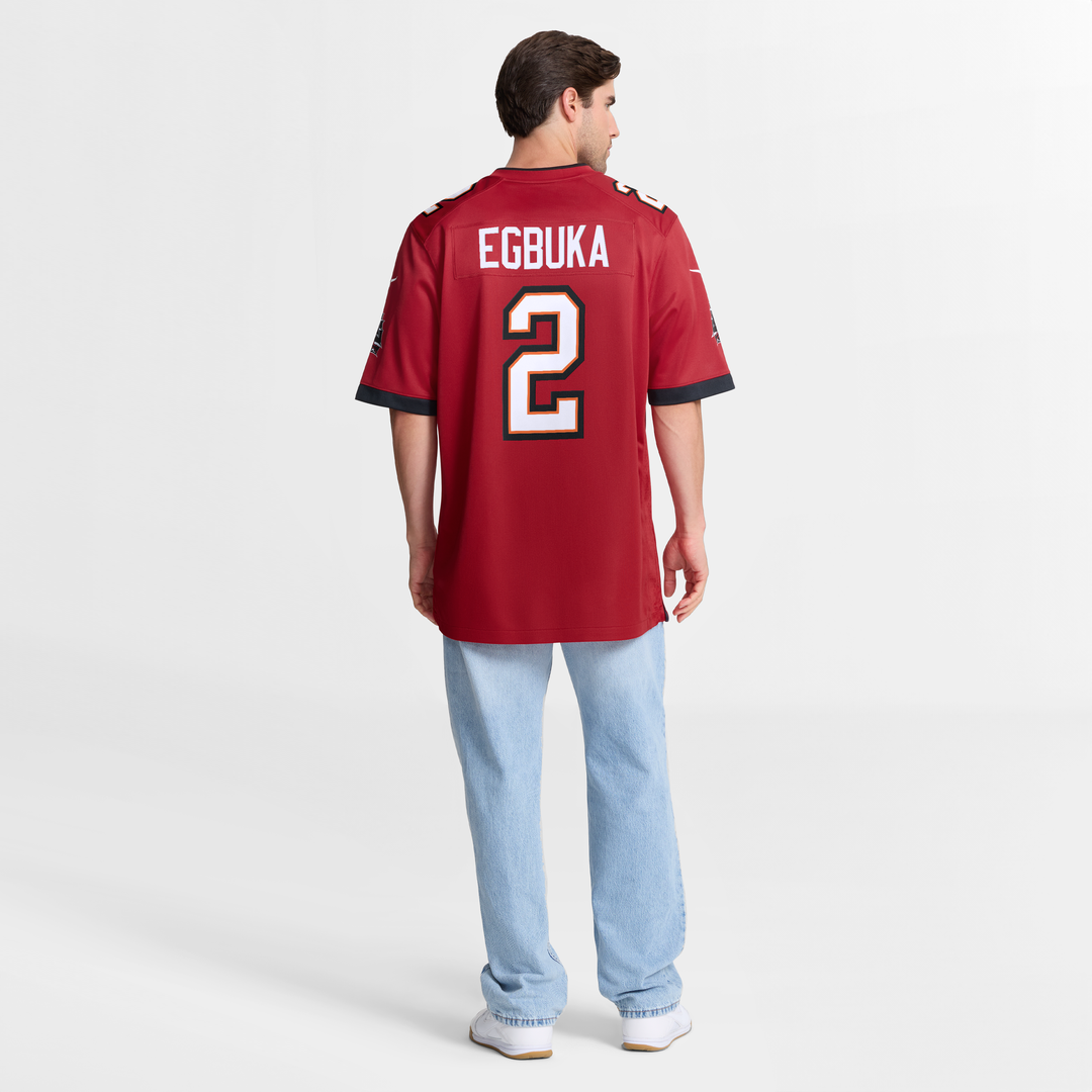 Tampa Bay Buccaneers Emeka Egbuka Nike Creamsicle Alternate 2 Game Jersey