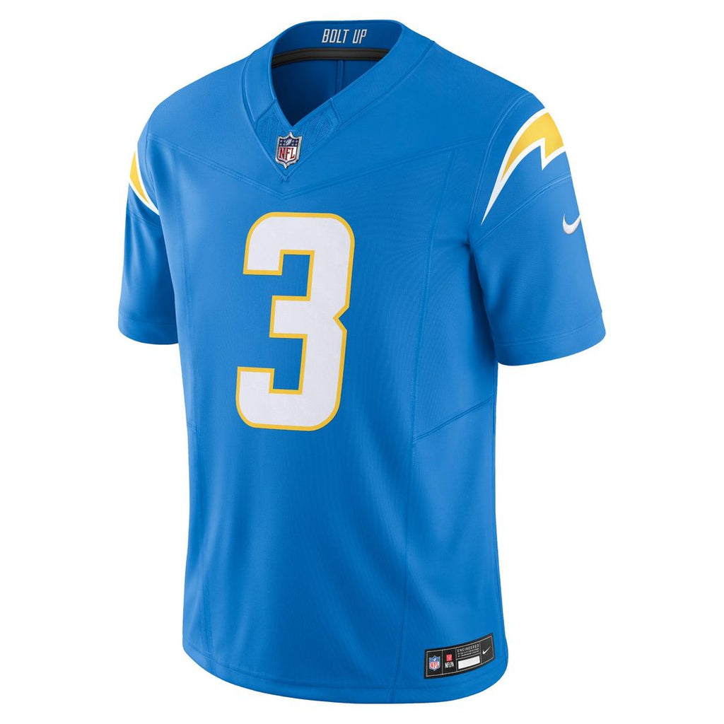 Los Angeles Chargers Derwin James Jr. Nike Gold Alternate Charger Power Vapor F.U.S.E. Limited Jersey