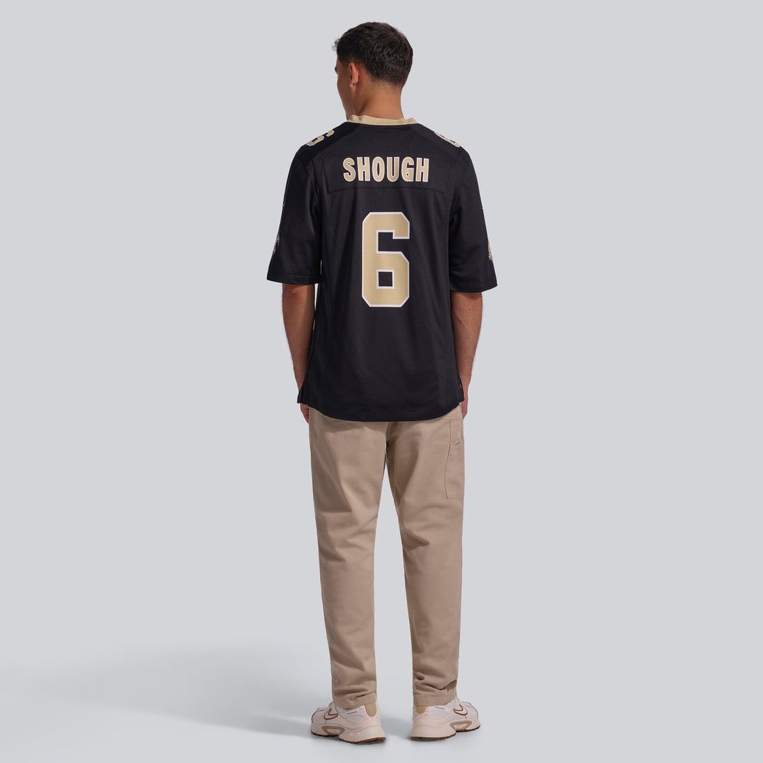 New Orleans Saints Tyler Shough Nike White Game Player Jersey