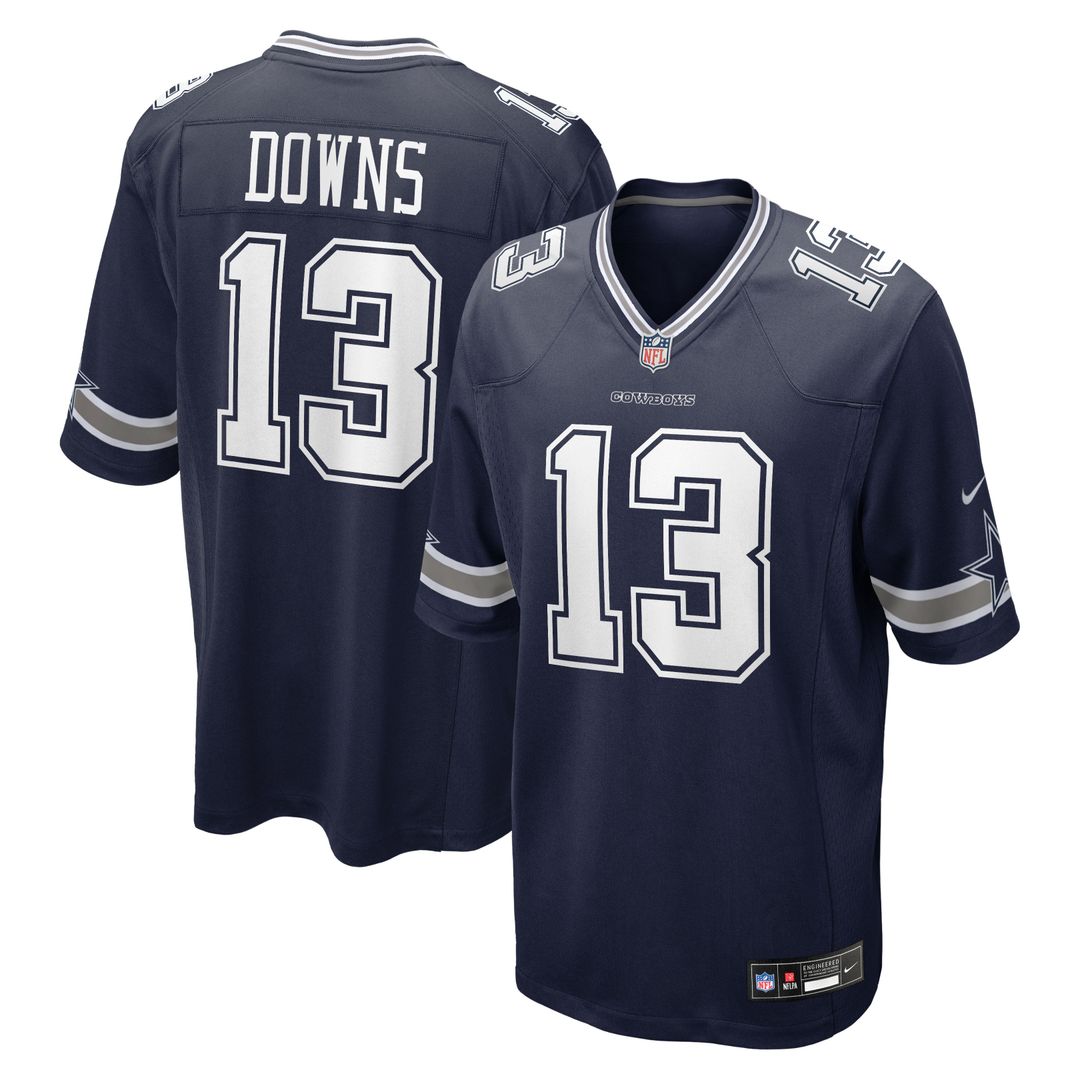 Dallas Cowboys Caleb Downs Nike White Game Jersey
