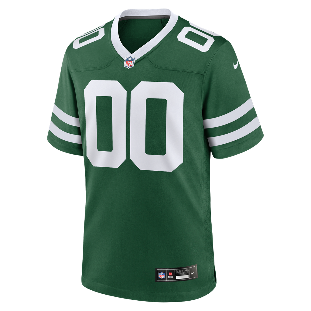 New York Jets Nike Legacy White Custom Game Jersey