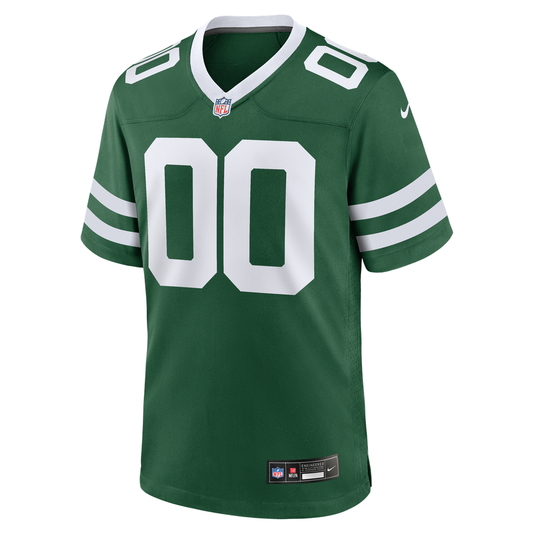 New York Jets Nike Legacy White Custom Game Jersey