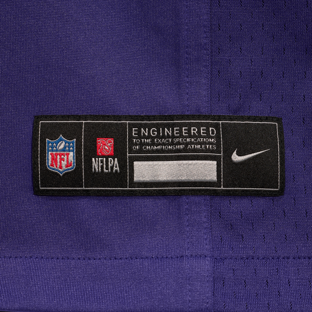 Baltimore Ravens Cooper Rush Nike Purple Team Game Jersey