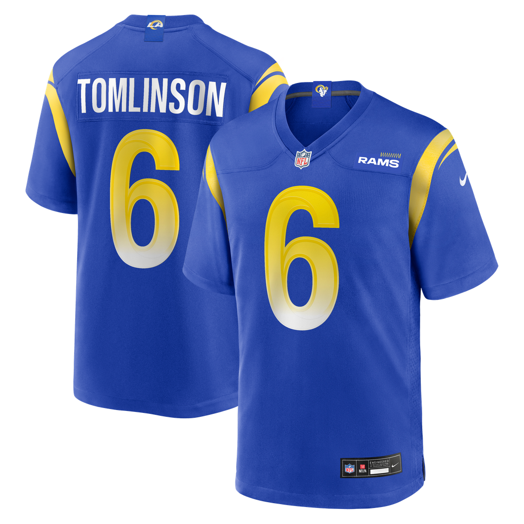 Los Angeles Rams Tre'Vius Hodges-Tomlinson Nike Royal Team Game Jersey