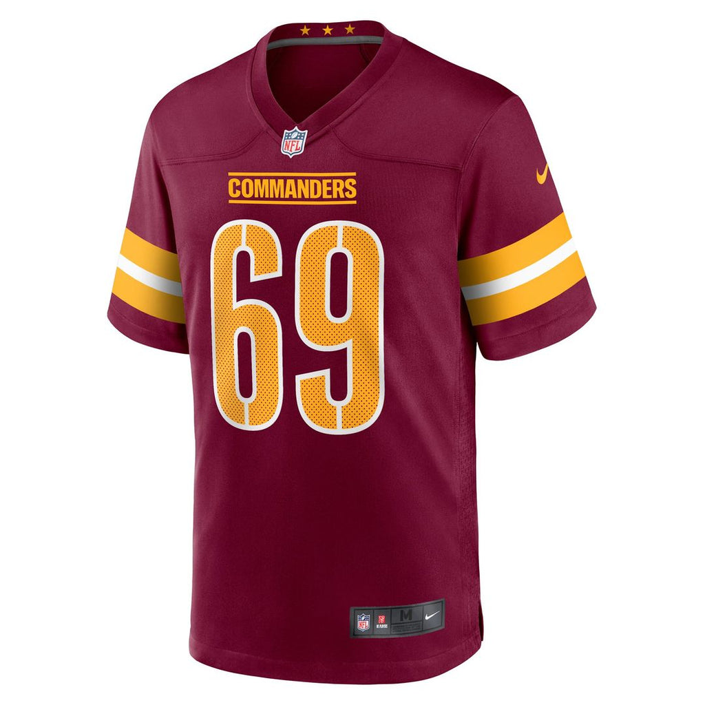 Washington Commanders Tyler Ott Nike Burgundy Game Jersey