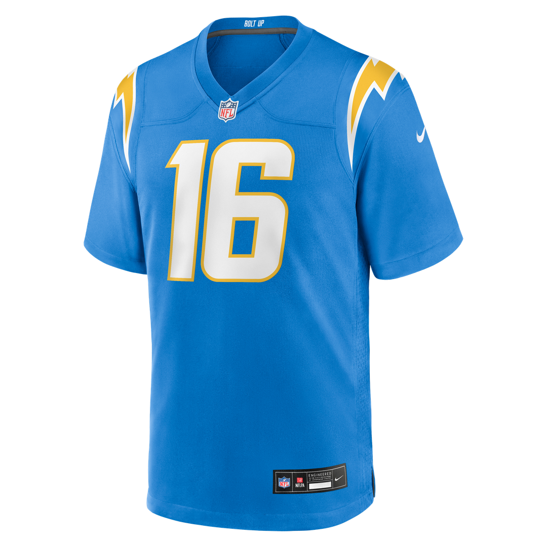 Los Angeles Chargers JK Scott Nike Powder Blue Game Jersey
