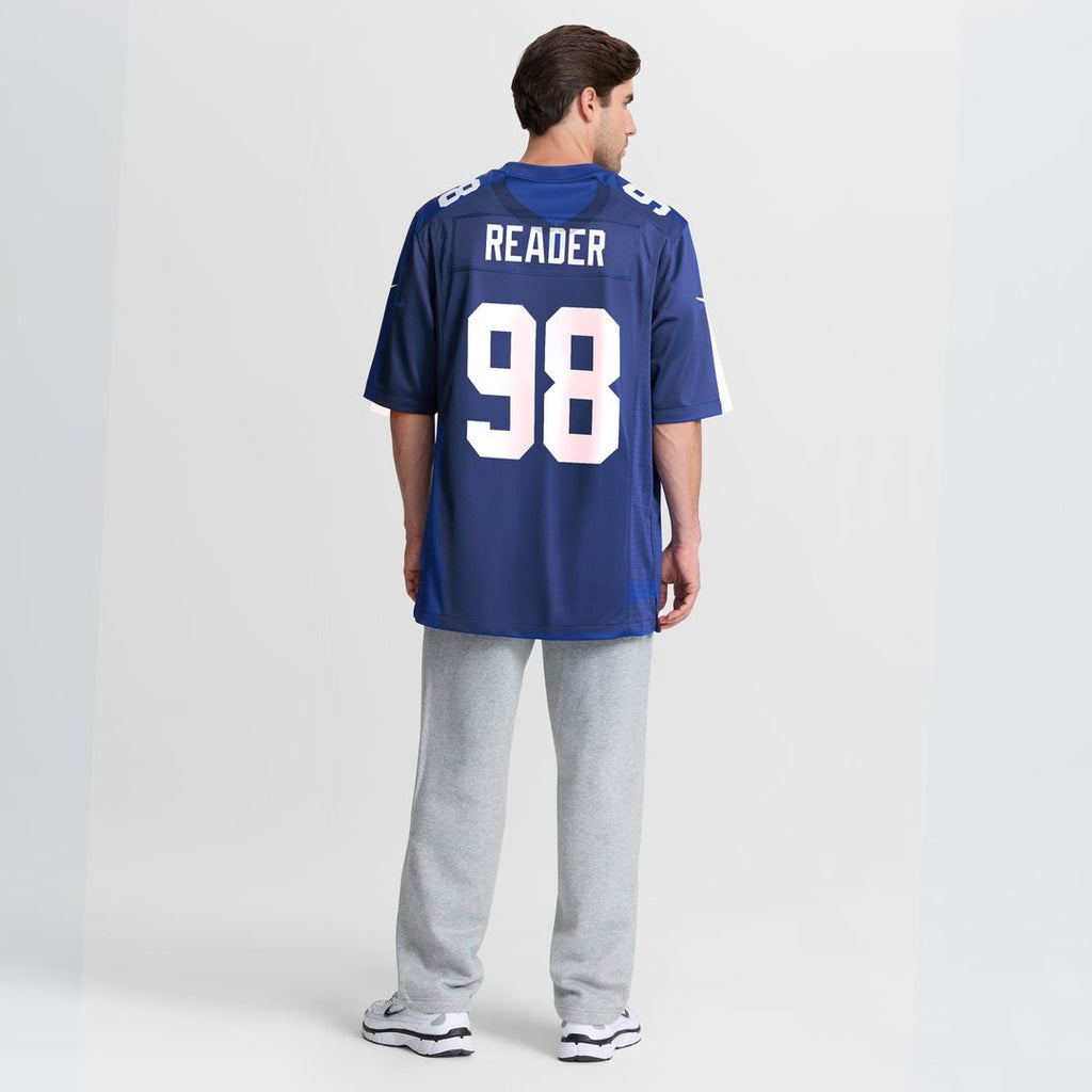 New York Giants D.J. Reader Nike Royal Game Jersey