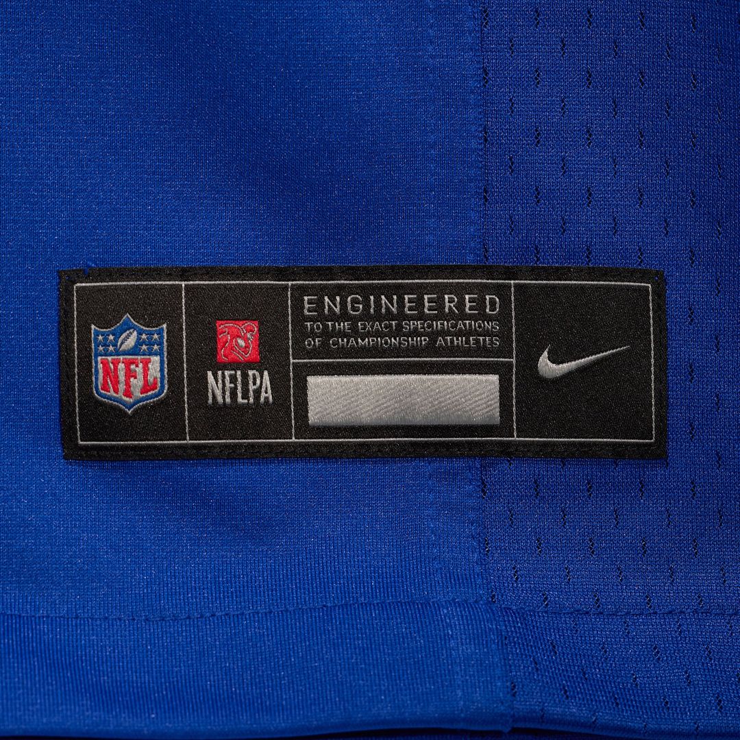 Buffalo Bills Kent Hull Nike Royal Game Retired Player Jersey