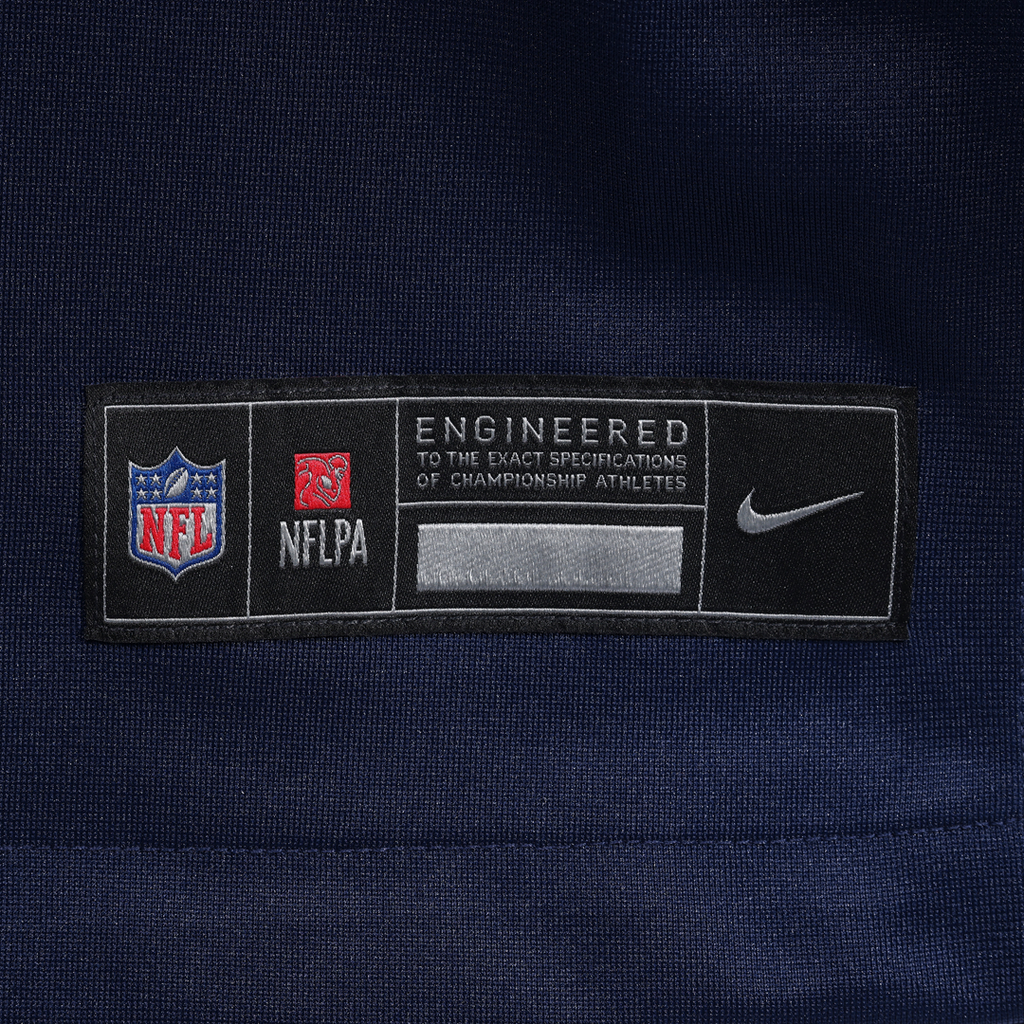 New England Patriots James Hudson Nike Navy Team Game Jersey