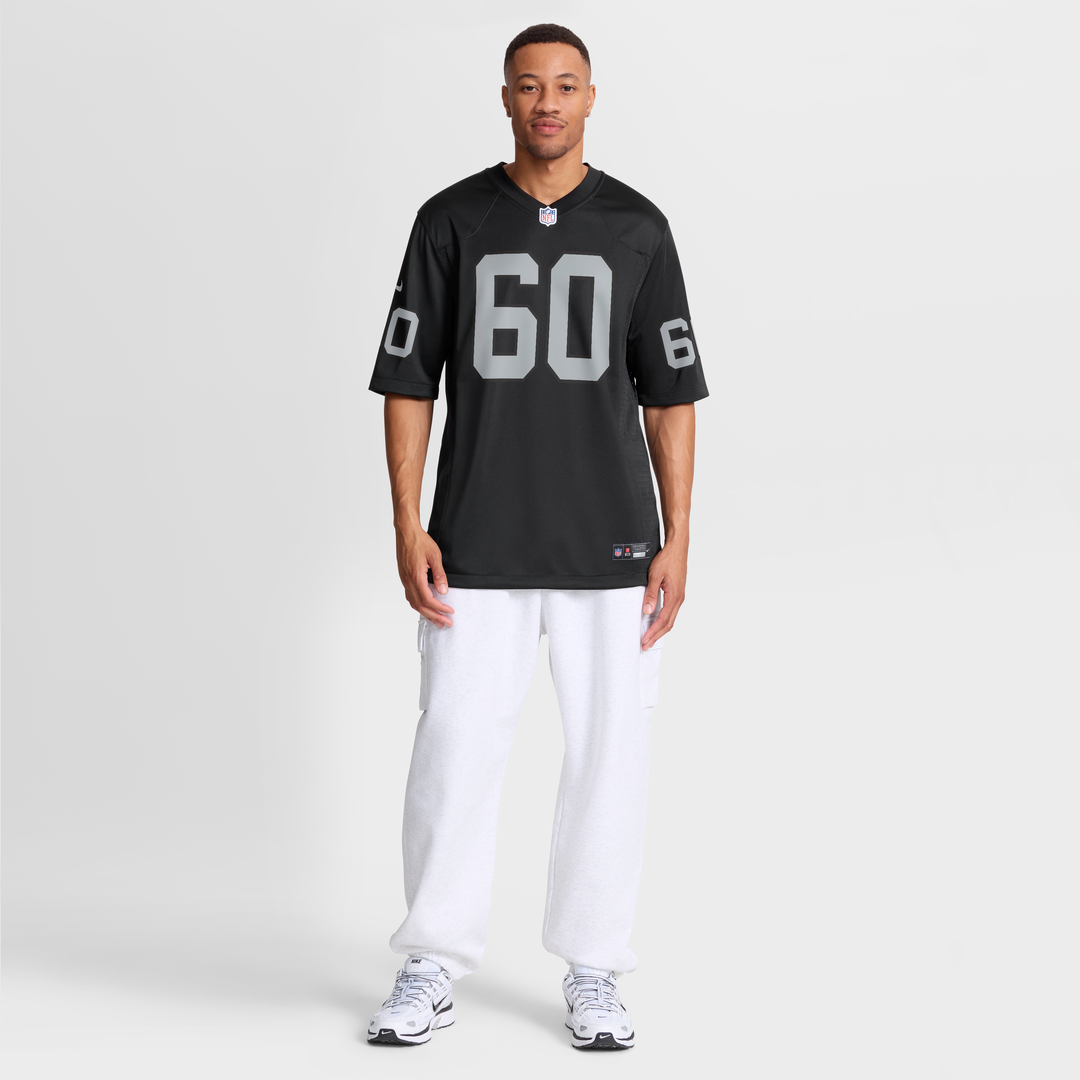 Las Vegas Raiders Charles Grant Nike Black Team Game Jersey