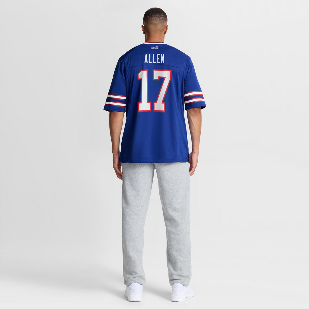 Buffalo Bills Josh Allen Nike Gray Nickel City Game Jersey