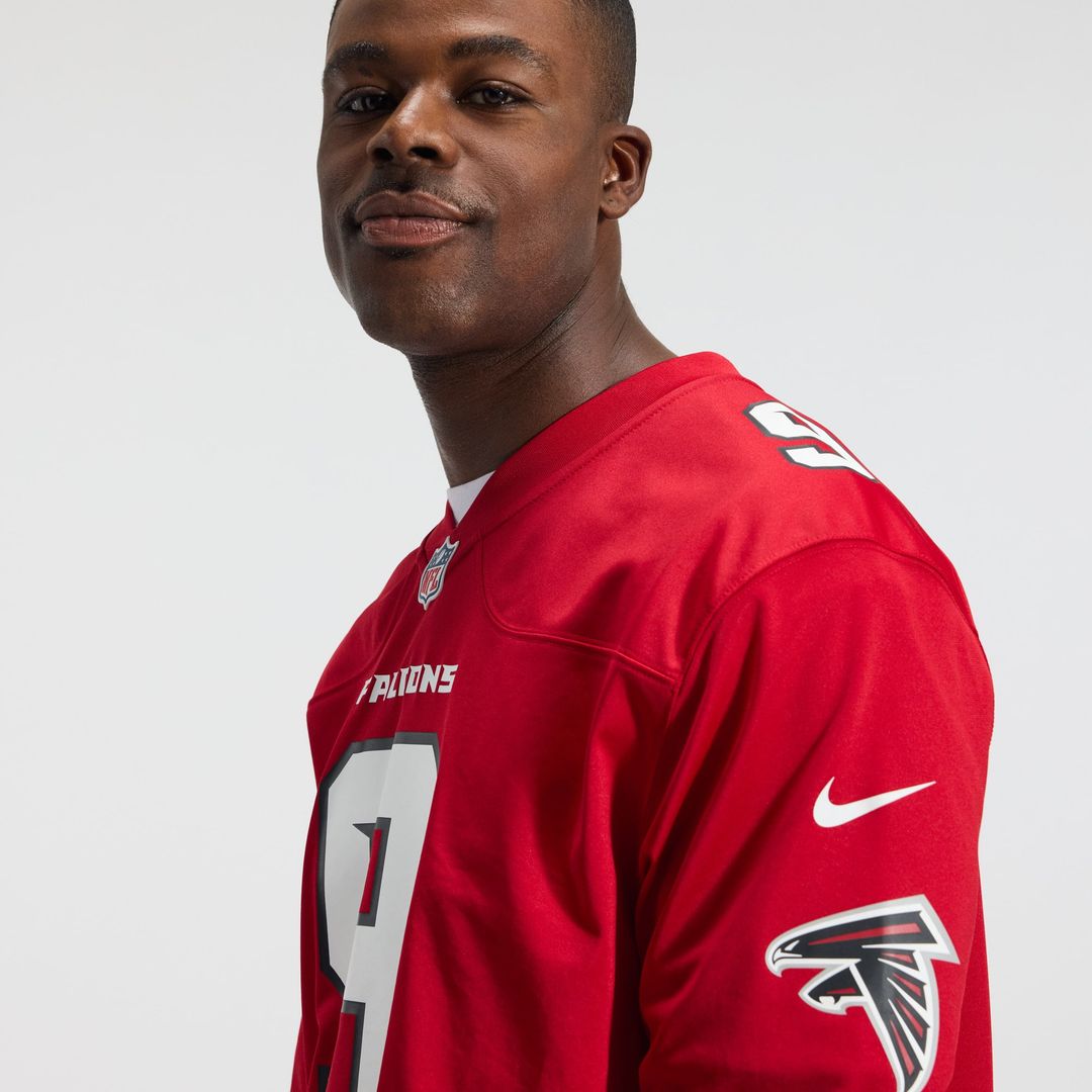 Atlanta Falcons Michael Penix Jr. Nike Black Alternate Game Jersey