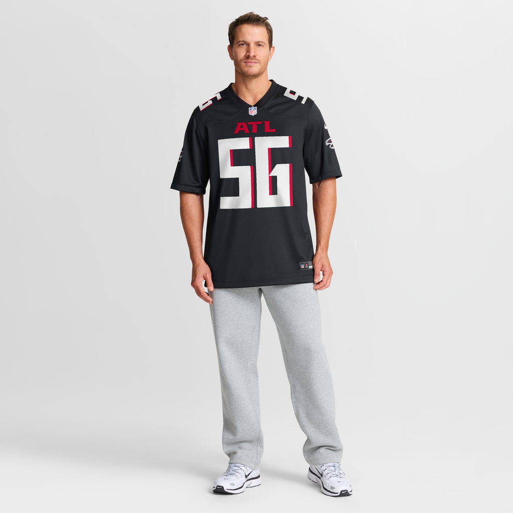 Atlanta Falcons Leonard Floyd Nike Black Team Game Jersey