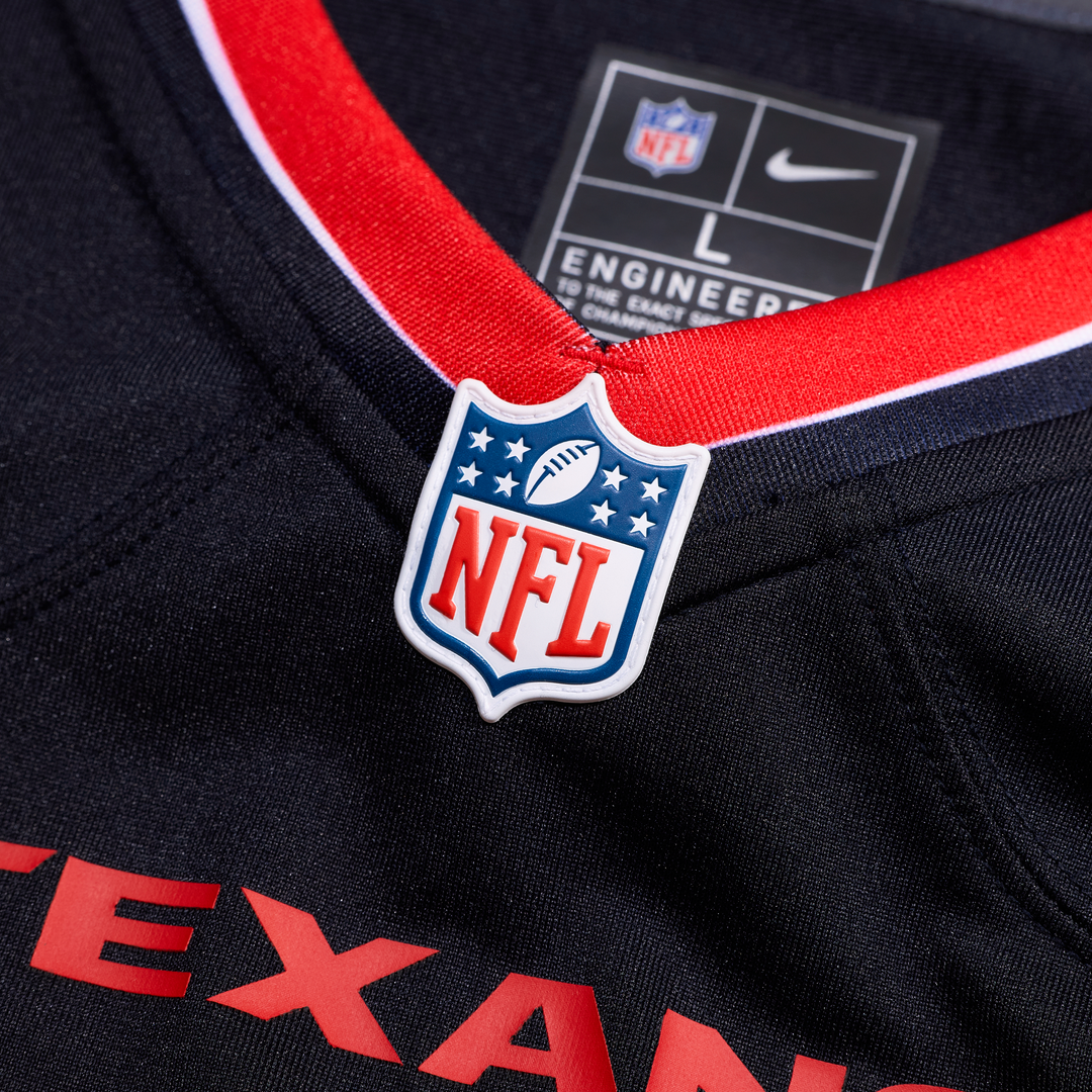 Houston Texans Keylan Rutledge Nike Navy Team Game Jersey