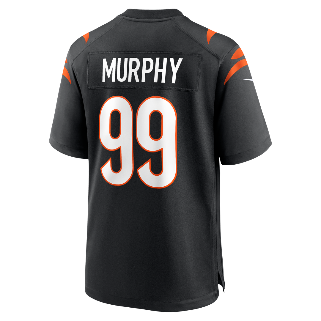 Cincinnati Bengals Myles Murphy Nike Black Game Jersey