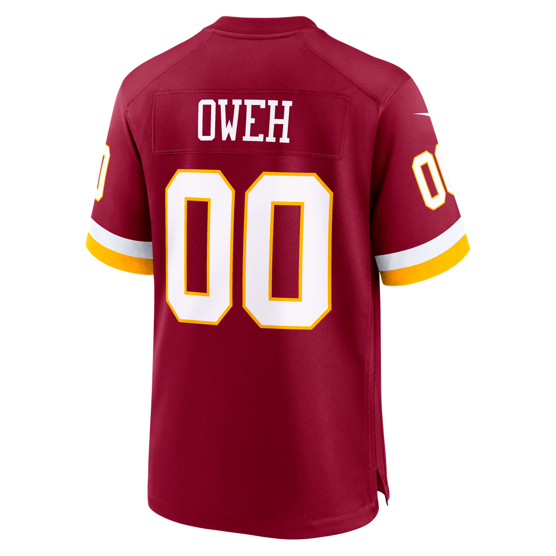 Washington Commanders Odafe Oweh Nike Burgundy Game Jersey
