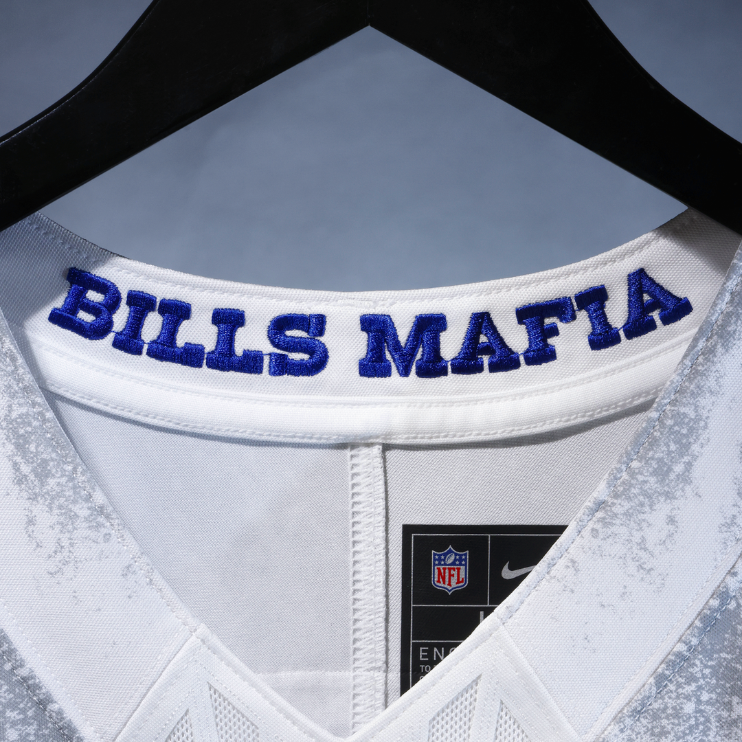 Buffalo Bills Matt Milano Nike White Rivalries Collection Stitched Limited Jersey