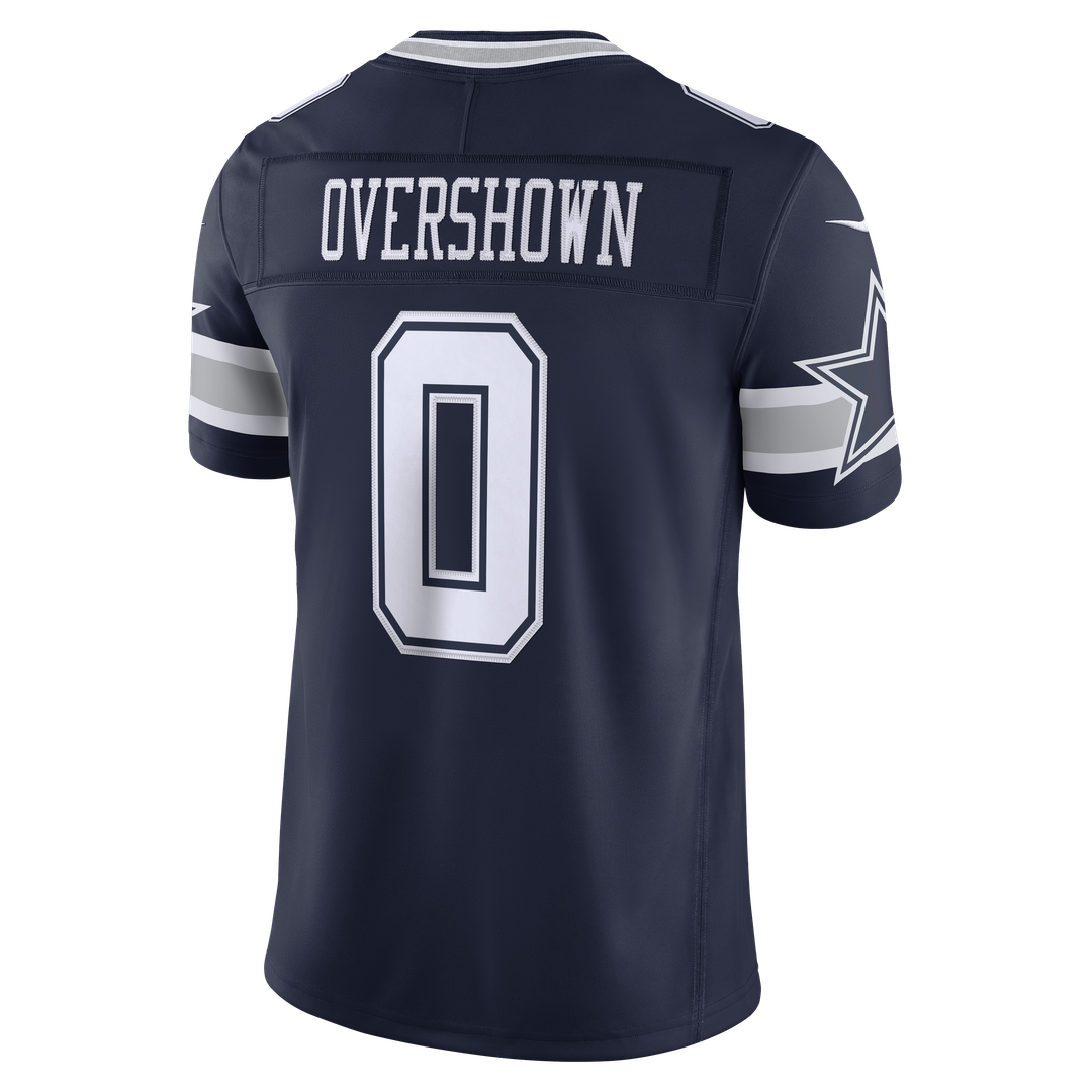 Dallas Cowboys DeMarvion Overshown Nike Navy Team Vapor F.U.S.E. Stitched Limited Jersey