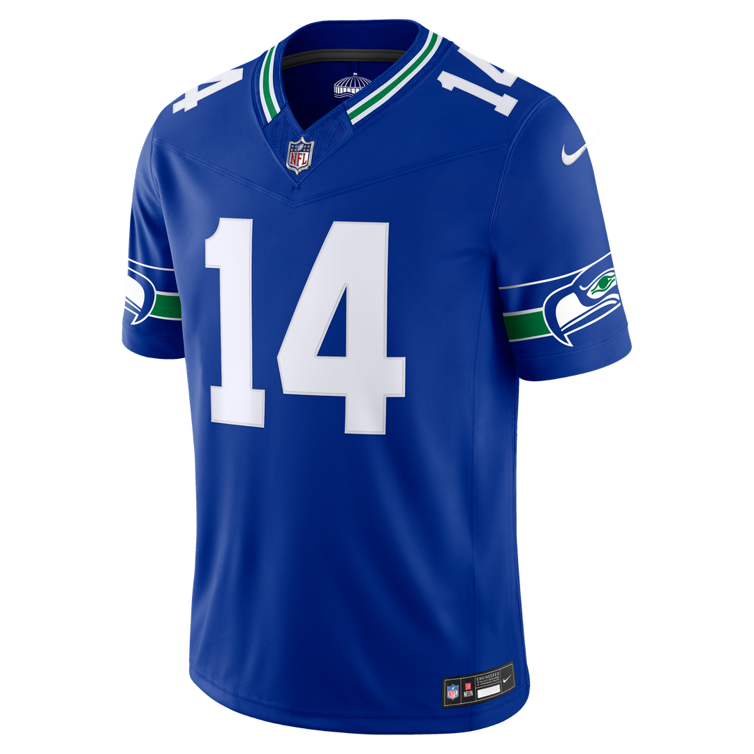 Seattle Seahawks Sam Darnold Nike Royal Alternate Vapor F.U.S.E. Stitched Limited Jersey