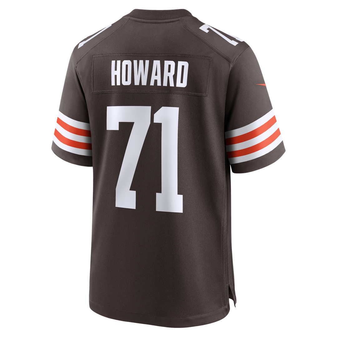 Cleveland Browns Tytus Howard Nike Brown Team Game Jersey