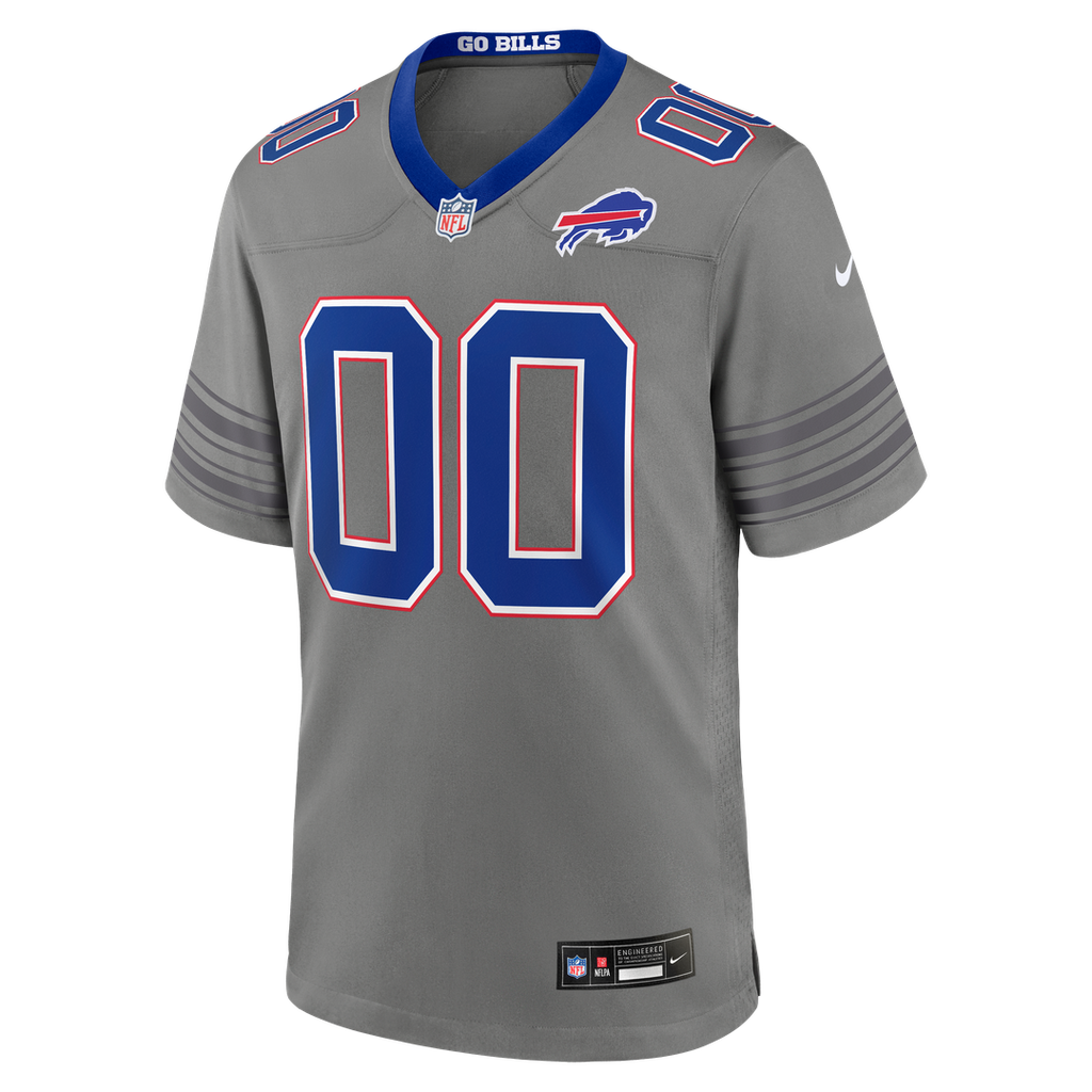 Buffalo Bills Nike White Custom Game Jersey